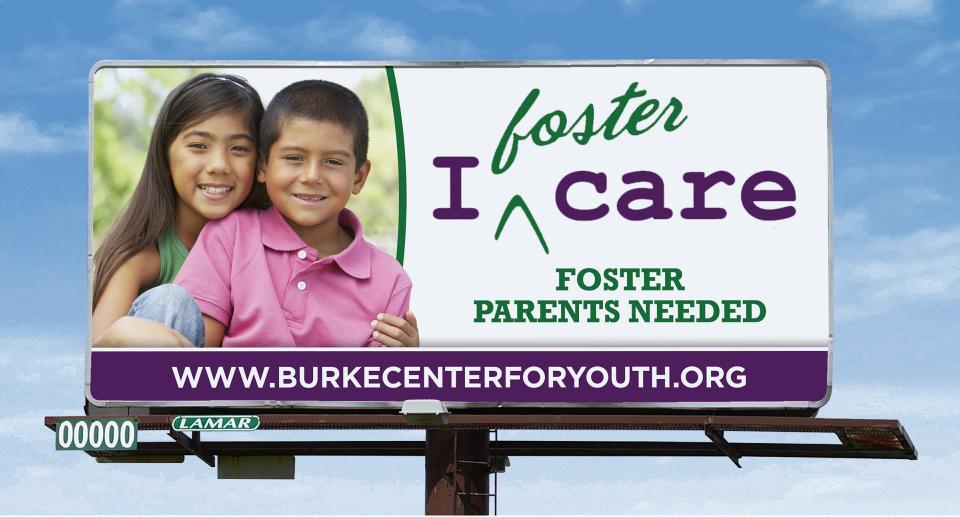 Foster Care billboard in Laredo